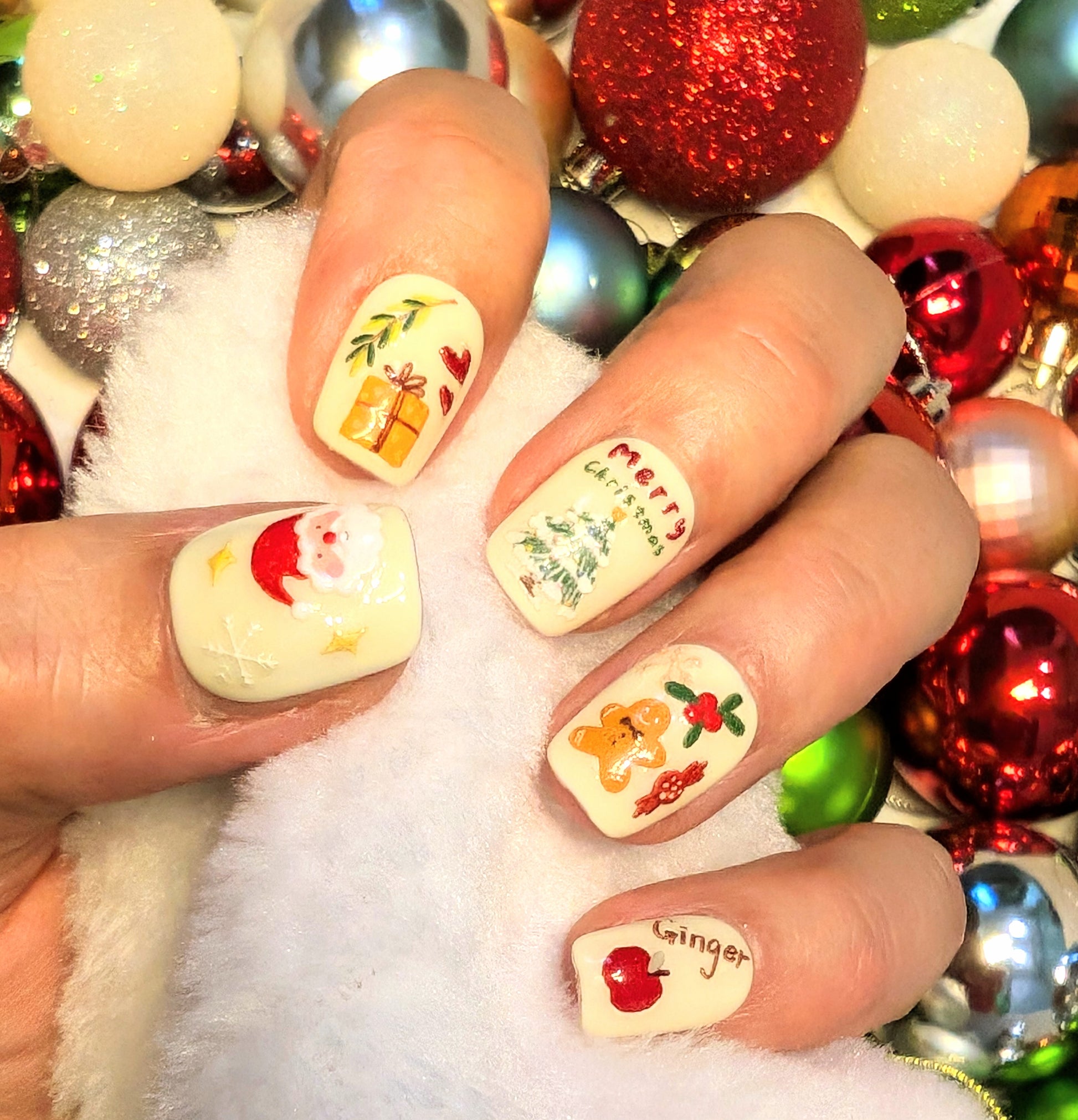 christmas nails