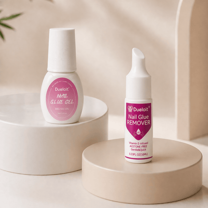 Calm Storm magic NO UV nail glue and remover combo. 